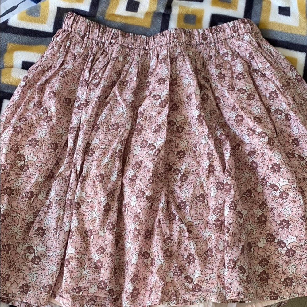 NEW Gap Kids Flowered Skirt
